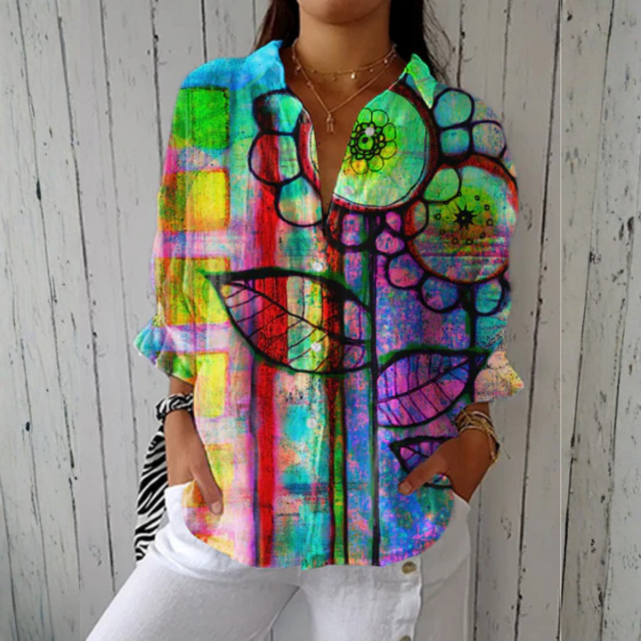 Bianca™ | Blouse Artistic Bloom