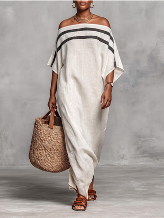 PATRICIA™ - ROBE LONGUE ÉLÉGANTE À ÉPAULES DÉNUDÉES