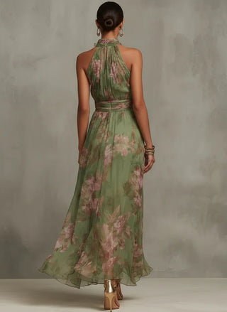 SERENA™ - ROBE LONGUE FLEURIE ÉLÉGANTE