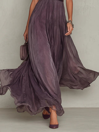 MARILYN™ - ROBE LONGUE D'ÉTÉ ÉLÉGANTE À TAILLE FRONCÉE
