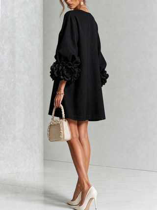 Florence | Robe Mini Boutonnée Florale