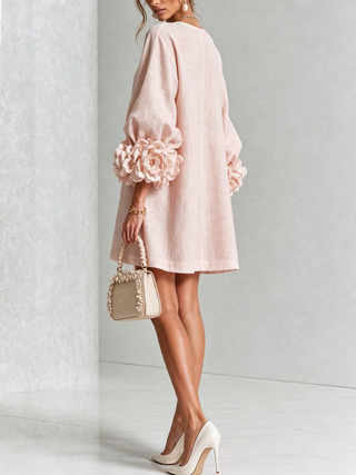 Marilyn - Robe Mini Boutonnée