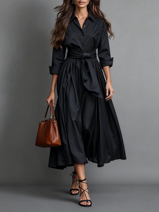 Marise™ | Robe longue élégante avec nœud