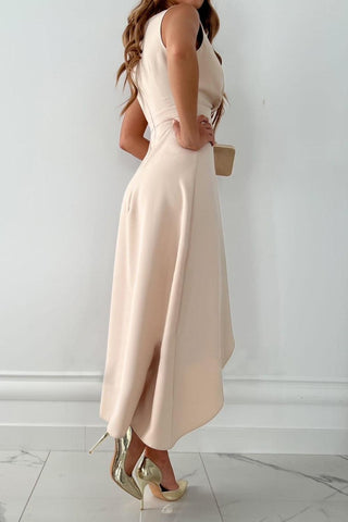 Julia | Robe Midi Élégante à Enveloppe