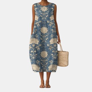 Aurora™ | Robe Midi Florale Classique