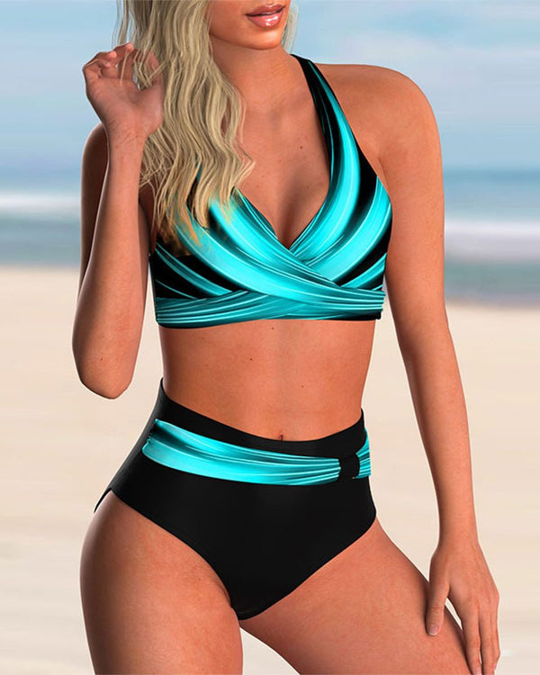 Alma™ | Ensemble bikini licou imprimé