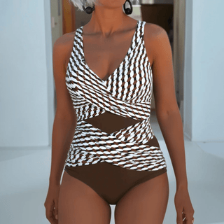 Ashley™ | Maillot une pièce croisé pour un style vacances décontracté - North & Co. Canada