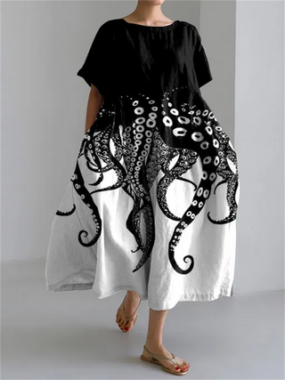 Valeno robe d'été fleurie