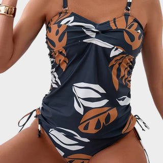 Carmen™ | Bikini à imprimé de feuilles tropicales