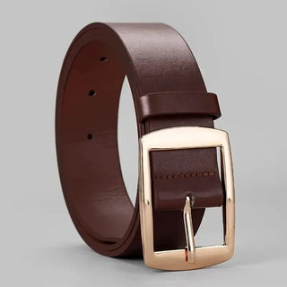 Calisto™ | Ceinture en similicuir à boucle métallique – North & Co. Canada