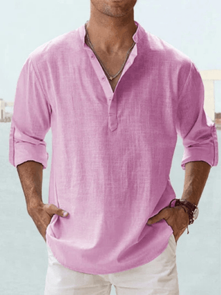 Cazel | Breathable Linen Shirt - North & Co. Canada