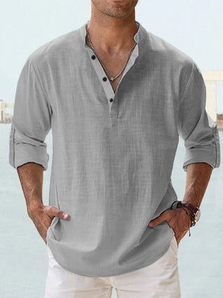 Cazel | Breathable Linen Shirt - North & Co. Canada