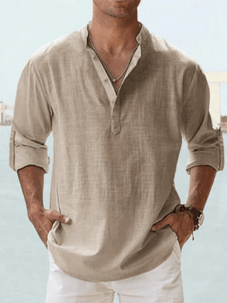 Cazel | Breathable Linen Shirt - North & Co. Canada