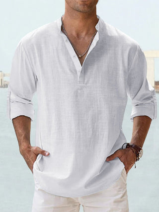 Cazel | Breathable Linen Shirt - North & Co. Canada