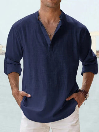 Cazel | Breathable Linen Shirt - North & Co. Canada