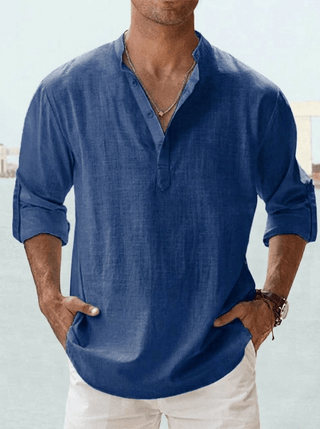 Cazel | Breathable Linen Shirt - North & Co. Canada