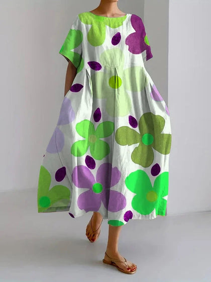 Valeno Robe d’été fleurie
