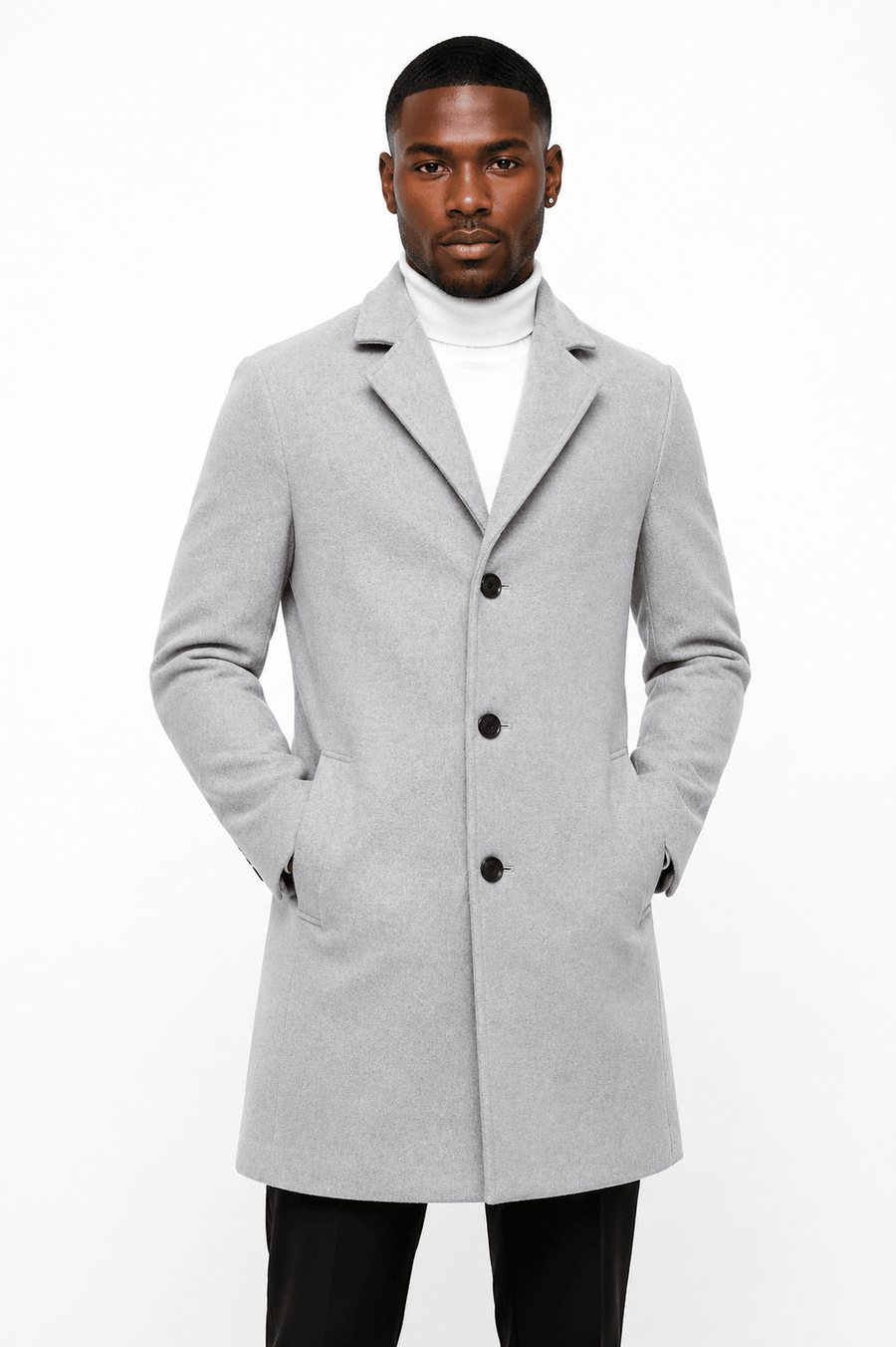 Colino™ | Long Wool Blend Coat