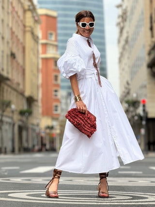 Robe Phoebe blanche - North & Co. Canada