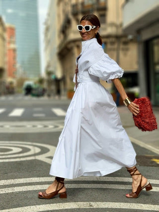 Robe Phoebe blanche - North & Co. Canada