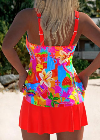 Eleanor™ | Tankini élégant à imprimé floral - North & Co. Canada
