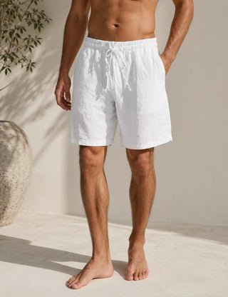 Elio™ | Short en lin à taille élastique – North & Co. Canada