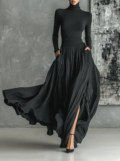 Eva™ | Ensemble élégant à jupe plissée - North & Co. Canada