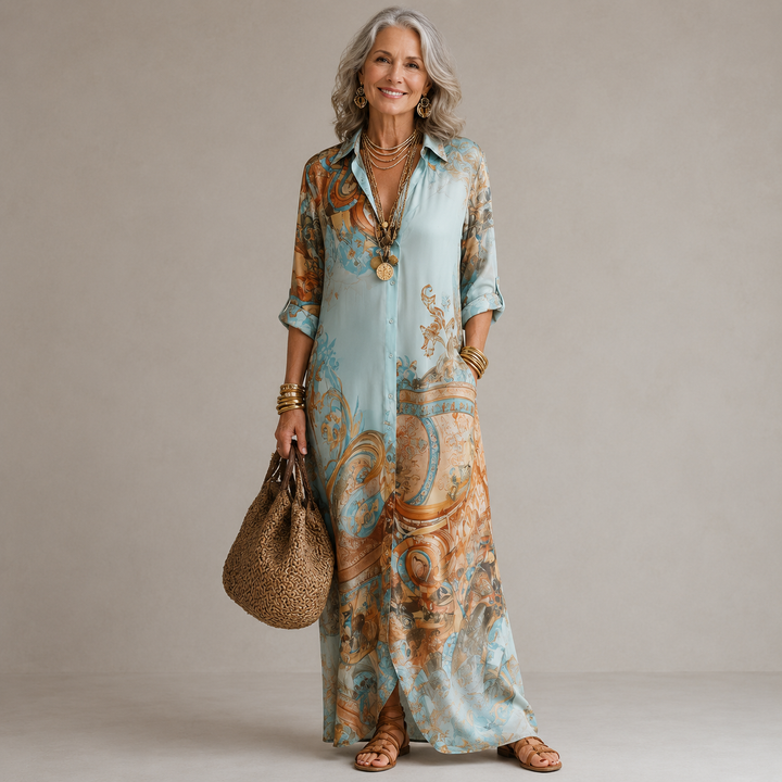 Evalexy I Robe Maxi Imprimé Luxe