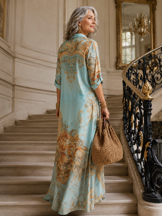 Evalexy I Robe Maxi Imprimé Luxe