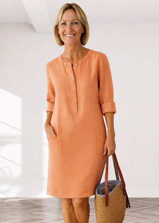 EVI | Casual women's dress with a loose fit and timeless look for every day - North & Co. Canada