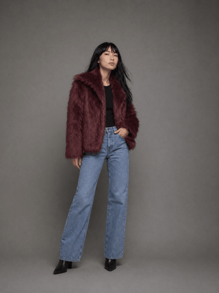 Fiora™ | Manteau doux en fausse fourrure – North & Co. Canada