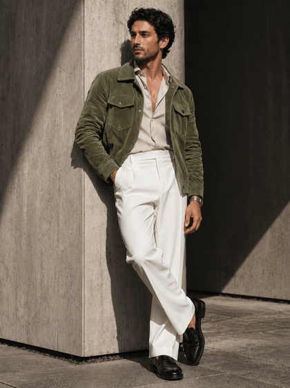 Fausto™ – Corduroy Trucker Jacket – North & Co. Canada