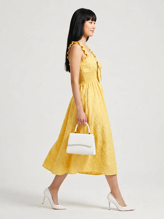 Flora™ | Robe longue décontractée texturée – North & Co. Canada