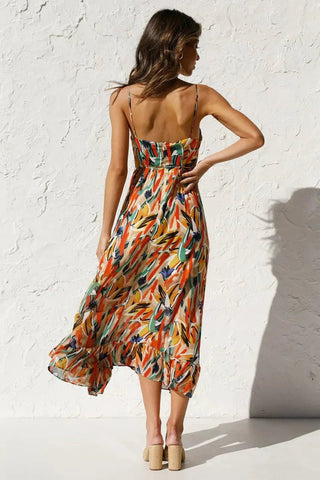 GABRIELLA | Printed Summer Dress with Fresh Comfort and Sunny Style - North & Co. Canada