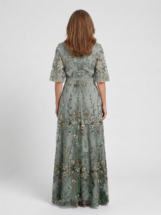Emily | Robe Maxi Florale à Décolleté en V