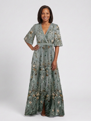 Emily | Robe Maxi Florale à Décolleté en V
