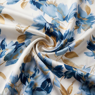 Elara | Robe Midi à Taille Enveloppante Fleurie