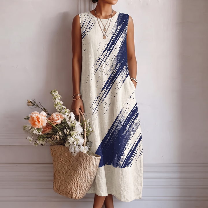 Elena™ | Robe Midi Élégante du Quotidien
