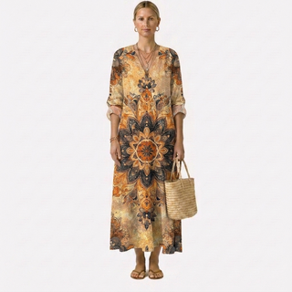 Dora™ | Robe Florale Élégance Naturelle