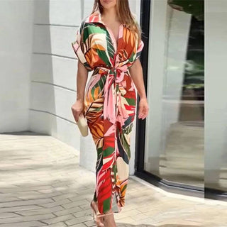 Patricia | Robe Chemise Élégante avec Ceinture