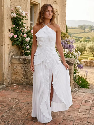 Éléonora | Robe élégante à volants