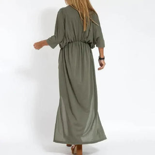 ISABELLA | Long flowing dress with a unique style for any occasion - North & Co. Canada