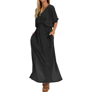 ISABELLA | Long flowing dress with a unique style for any occasion - North & Co. Canada