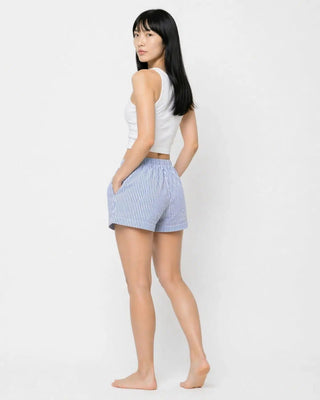 Jade™ | Short de plage rayé à cordon – North & Co. Canada
