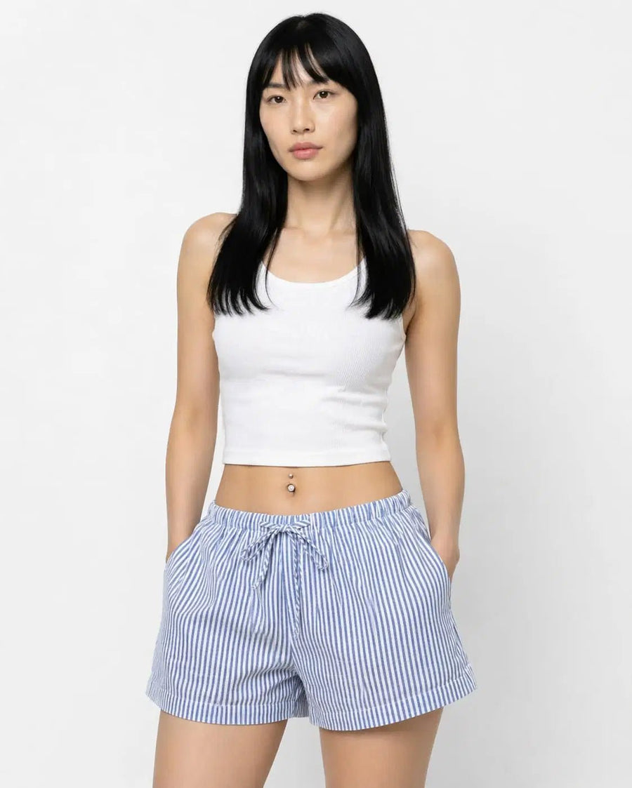 Jade™ | Striped Drawstring Beach Shorts