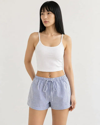 Jade™ | Short de plage rayé à cordon – North & Co. Canada