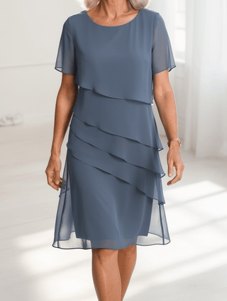 Juliette | Elegant, Flowing Dress with Ruffles - North & Co. Canada