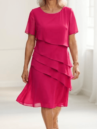 Juliette | Elegant, Flowing Dress with Ruffles - North & Co. Canada