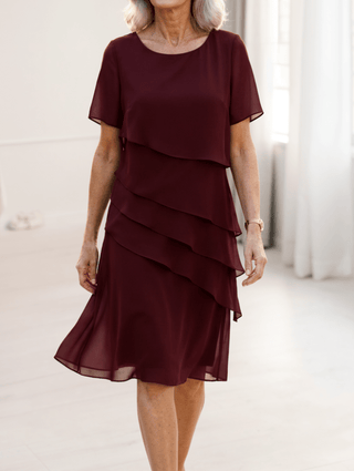 Juliette | Elegant, Flowing Dress with Ruffles - North & Co. Canada