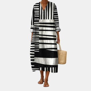 Lara™ | Robe Imprimée Graphique